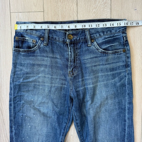 Lowrys Farm Japanese Brand Distressed Straight Jeans Women’s Size 4 - Picture 2 of 12